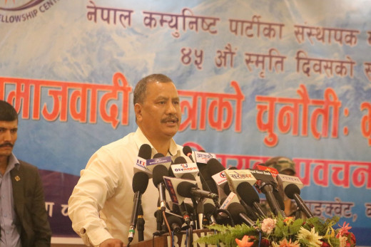 विप्लव भन्छन्— अहिले माओवादी केन्द्र नेतृत्वको सरकार भएकोमा खुशी लागेको छ